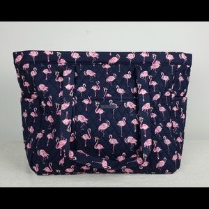 Vera Bradley Get Going Tote Flamingo Fiesta NWT